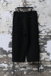 AVIVA JIFEI XUE 24 Autumn and Winter Wool Linen Plaid Parachute Pants AJX-FW24-PP-BWLS-HEI Black FW24-PP-KWLC